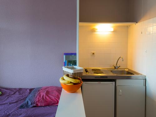Exemple de T1 bis au Crous de Rennes-Bretagne